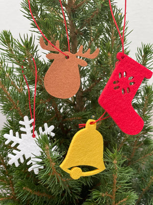 Tree & Felt decorations